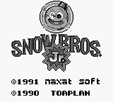 Snow Bros. Jr. (Japan) Title Screen